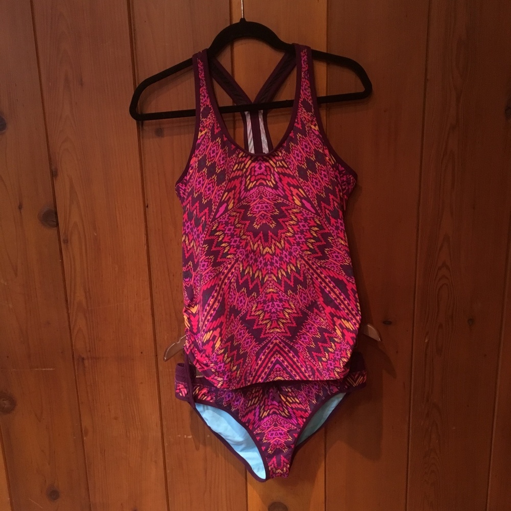 Athleta Swimsuit Tankini and Bottom (L)